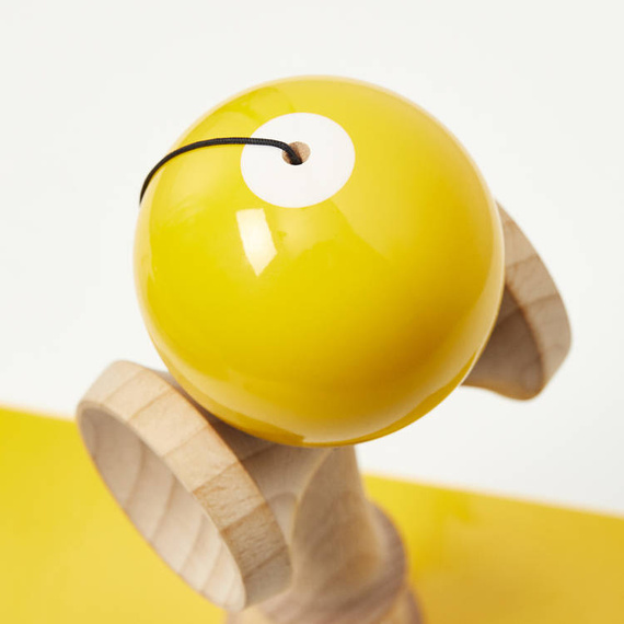 Kendama Krom POP LOL Żółty