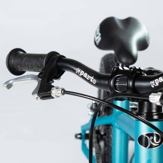 KUbikes 16L tyrkysově červené dětské kolo Superlight