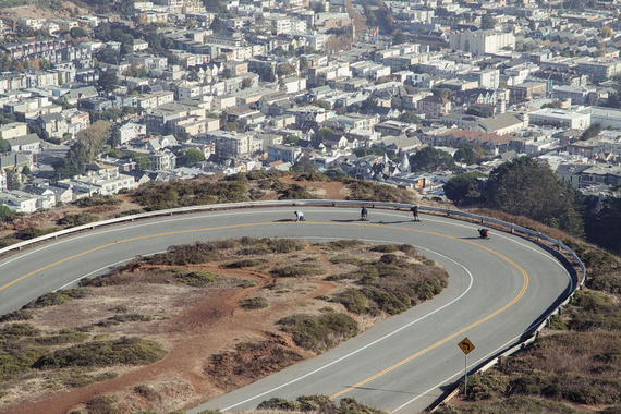 Longboard LandYachtz Tony Danza 39,9" Logo