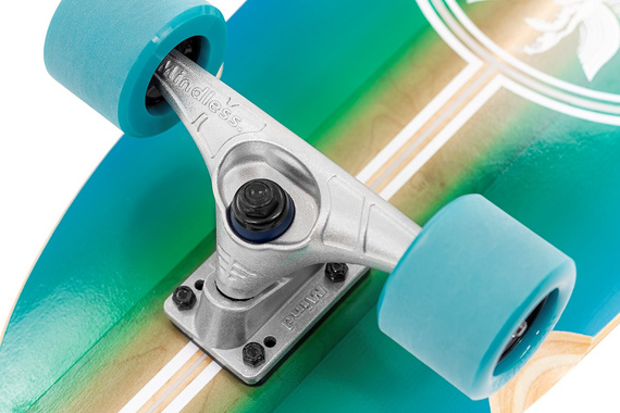 Mindless Wake Surf Skate Board Blue 35"