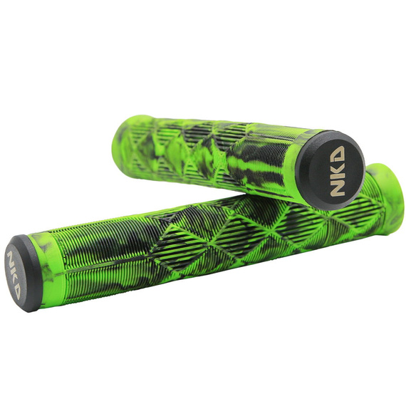 NKD Fuel Stunt Scooter Gripy černo-zelené 165 mm