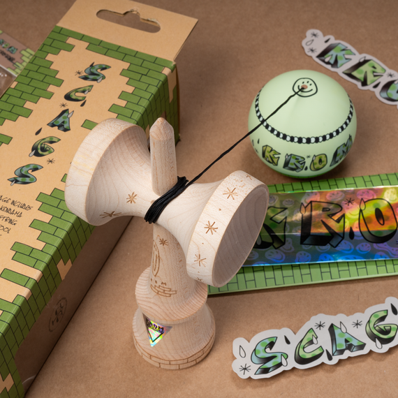 Kendama KROM SCAGS OG MOD Magnolia