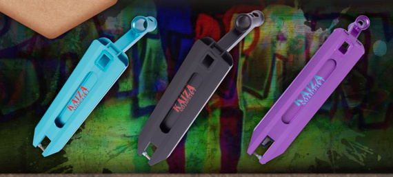 Palubní deska pro Longway S-Line Kaiza Pro Performance Scooter Deck Purple 480 mm