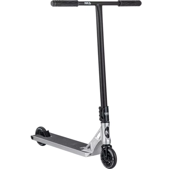 Vysoce výkonný hliníkový silniční skútr. 93 cm Light NKD UFO Silver/Raw