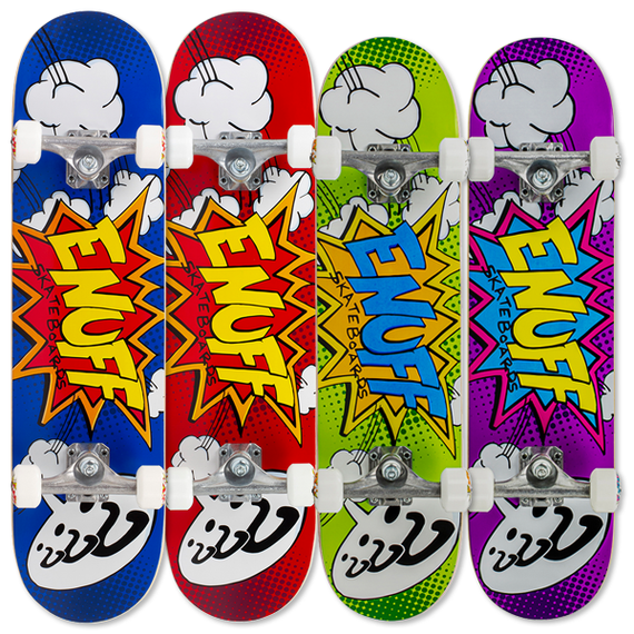 Skateboard Enuff POW II Mini Purple 7.25"