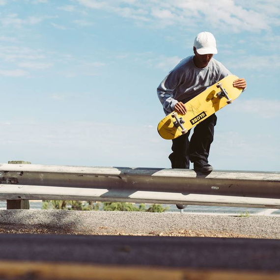 GLOBE Goodstock Neon Blue skateboard 8.375"