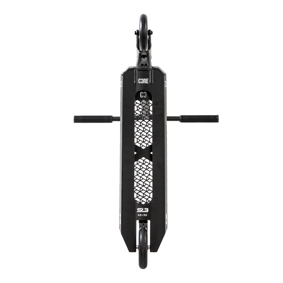 CORE CD1 Kompletní kaskadérská koloběžka červená/černá wys. 81 cm