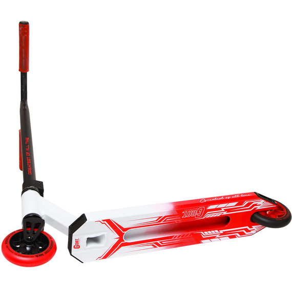 NKD GOAT Stunt scooter Bílý a červený wys. 83 cm