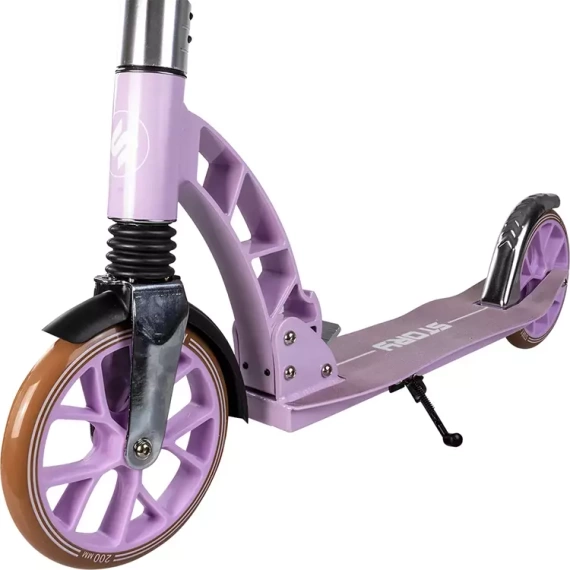 Příběh 70. let Světle fialový městský skútr