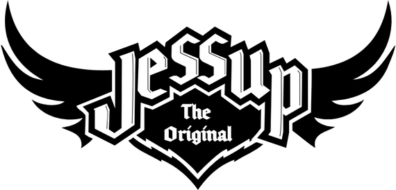 Jessup longboard skateboard griptape (řezaný na délku) Black 10" - 10 cm