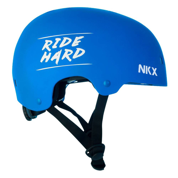 Skateboardová helma NKX Brain Saver Blue Ride Hard