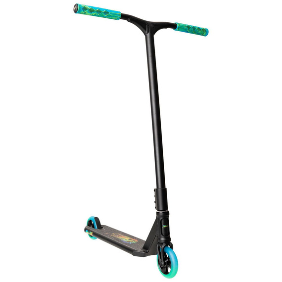 Hulajnoga Wyczynowa NKD Fuel V2 Zielono-Niebieski wys. 84 cm