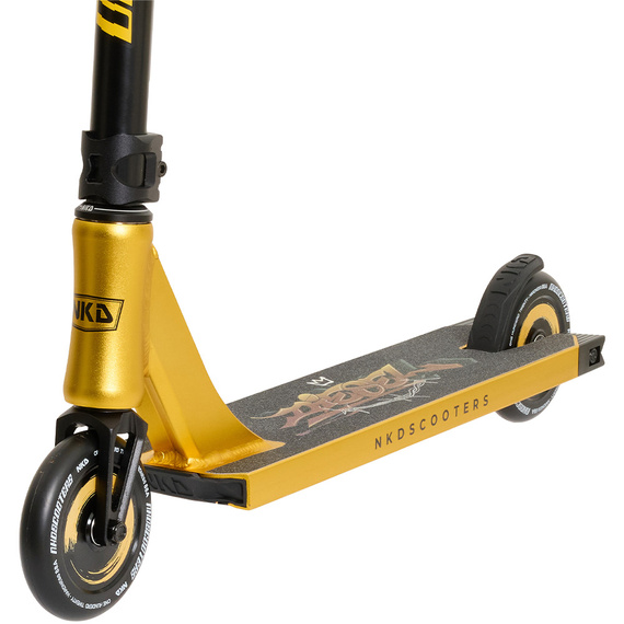 NKD Diesel Stunt Scooter Gold 87 cm