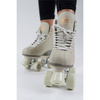 RIO ROLLER ROSE QUAD SKATES Krémové kolečkové brusle