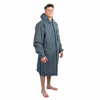Poncho Ponczo Kurtka Story Change Robe Szary
