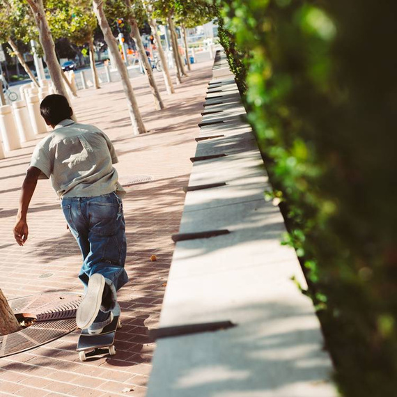 GLOBE G0 Checked Out Skateboard - černý/bílý 8.0"