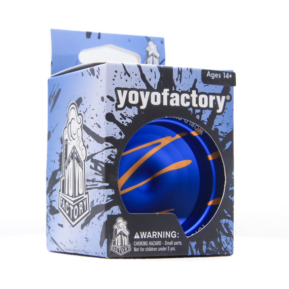 Yoyo pro pokročilé YoYoFactory SUGAR Blue-Gold