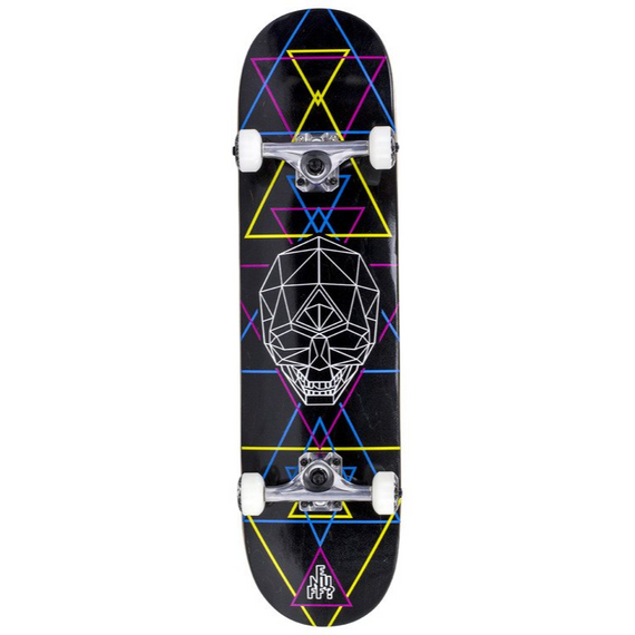ENUFF GEO SKULL COMPLETE skateboard Black 8.0"