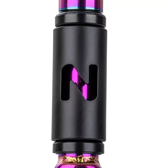 Hliníková lehká koloběžka pro mladé jezdce NKD Next Generation Stunt Black & Rainbow wys. 79,4 cm