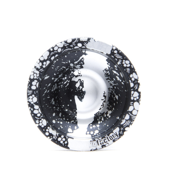 Yoyo pro pokročilé YoYoFactory Brillo Black and Silver