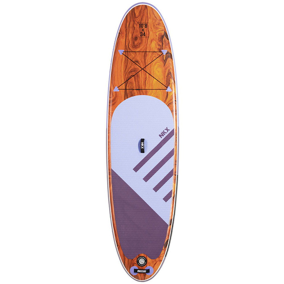 SUP nafukovací turistické prkno NKX Instinct Purple 10'8