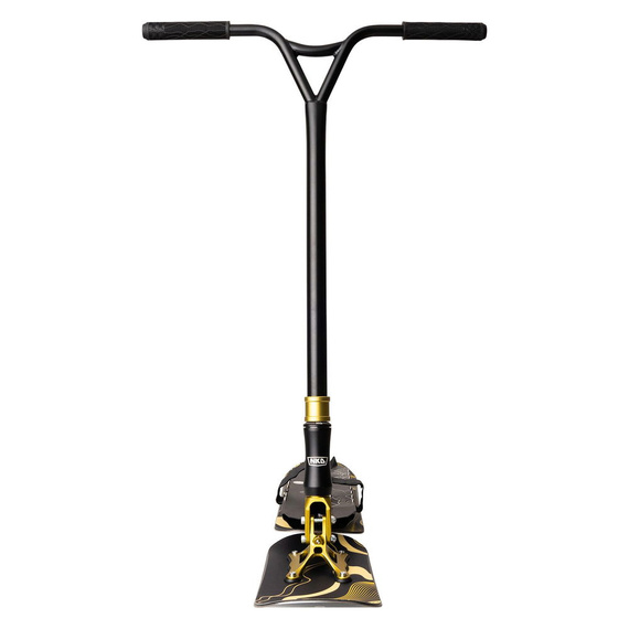 Hulajnoga Wyczynowa na śnieg NKD Pro Snow Stunt Scooter Czarno-Złoty wys. 93 cm