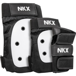 Chrániče NKX 3-Pack Pro Protectors Black/White