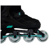 Story Midnight Nastavitelné inline brusle Black-Mint LED