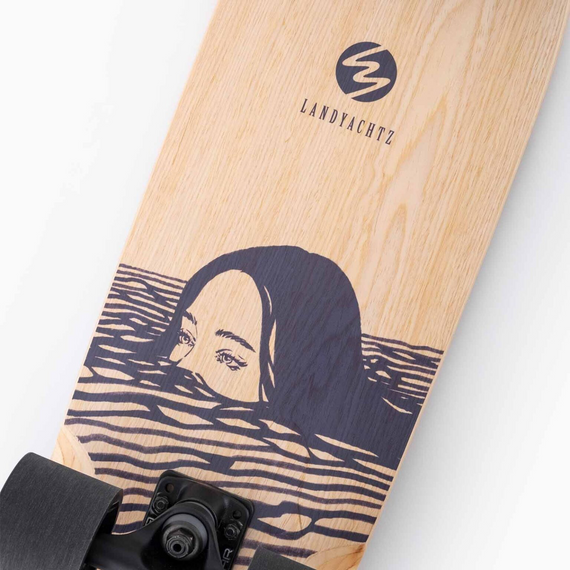 Deskorolka Cruiser Landyachtz Dinghy Classic Fender Midnight Dip 28.5”