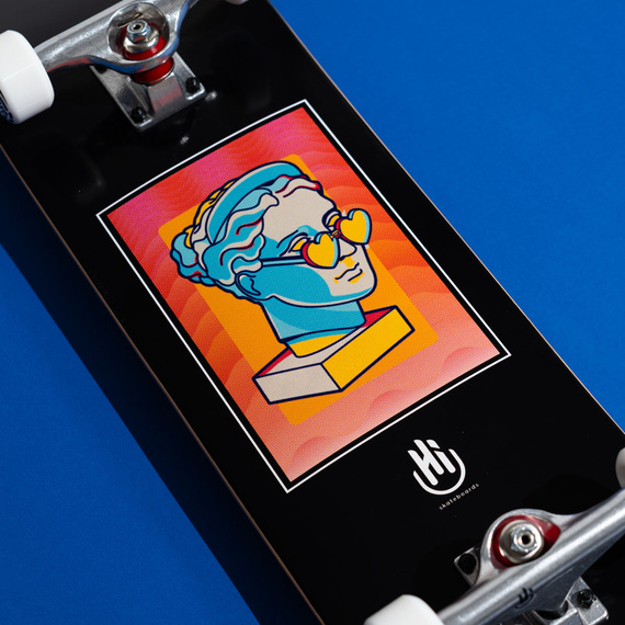 Hi Skateboards Hearts Complete Skateboard 8.25"