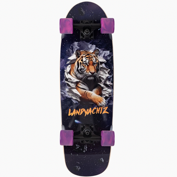 Cruiser skateboard LandYachtz Tugboat Space Tiger 30"