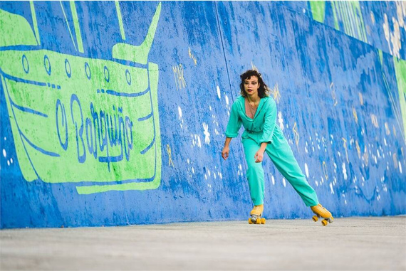 Čtyřkolové brusle Rio Roller Signature Yellow