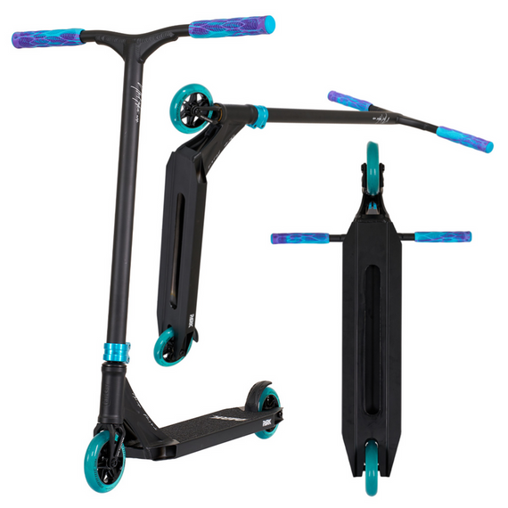 NKD Park Stunt koloběžka Černá a modrá wys. 84 cm