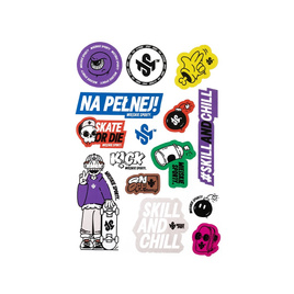 Městské sporty Nálepka Pack Sheet A4 (verze B)