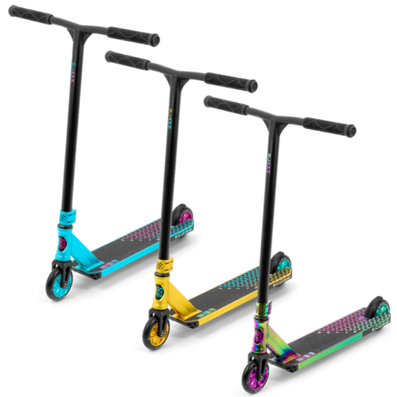 Dětská výkonnostní koloběžka SLAMM Assault Blue 84 cm 