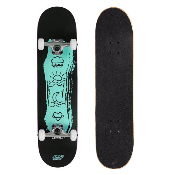 ENUFF ICON MINI Kompletní zelený skateboard 7.25"