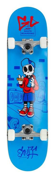 ENUFF SKULLY Complete Skateboard Blue 7.75"