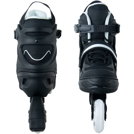 Story Fusion Nastavitelné inline brusle Black/White