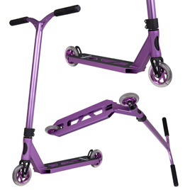 CORE CD1 Kompletní kaskadérská koloběžka modrá/černá wys. 81 cm