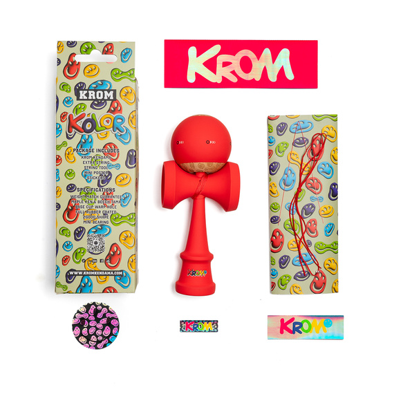 Kendama KROM Barva červená
