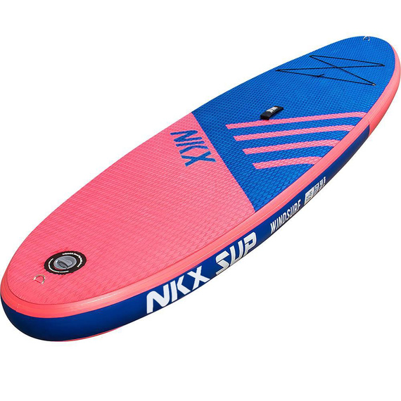 SUP nafukovací turistické prkno NKX Windsurf Bright Red-Blue 10'4