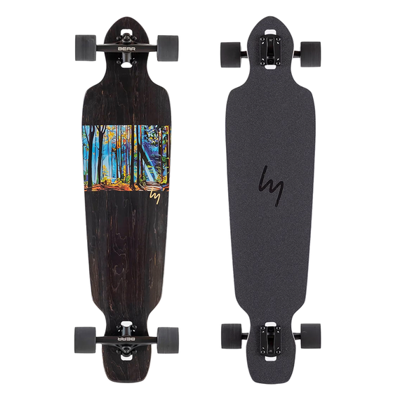 Longboard LandYachtz Battle Axe 38,2" Forest