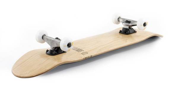 ENUFF LOGO STAIN Complete Natural 8.0" Skateboard