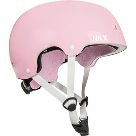 NKX Brain Saver Skateboardová helma Pink Glitter M