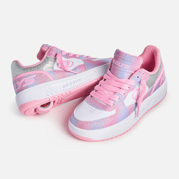 Boty Heelys Rezerve Low Bright pink/White/Tanes