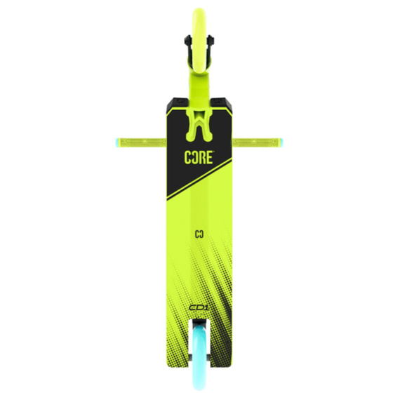 CORE CD1 Complete Stunt Scooter Lime Blue wys. 81 cm