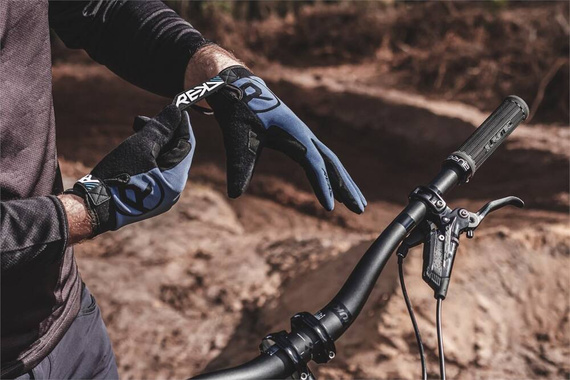 Rękawice Na Rower REKD Status Gloves XL Niebieskie
