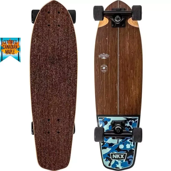 Cruiser NKX Classic Ice Camo Skateboard 28"
