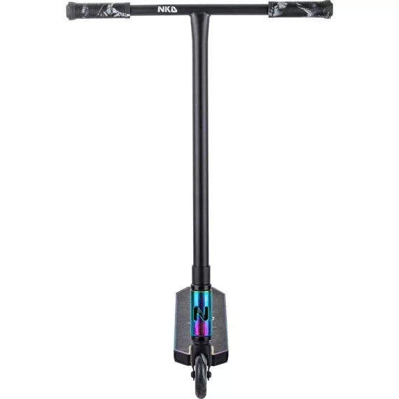 Kaskadérský hliníkový lehký skútr pro mladé jezdce NKD Next Generation Rainbow Stunt wys. 79,4 cm