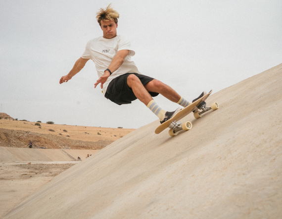 Surfskate prkno YOW x Pukas Flame 33"